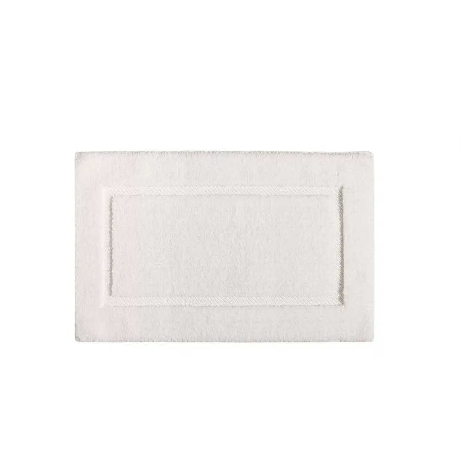 Egoist White Bath Rug 20" x 31''