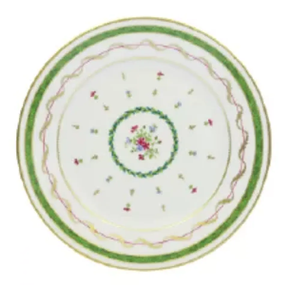 Vieux Paris Vert Green Dinner Plate 26 Cm (Special Order)