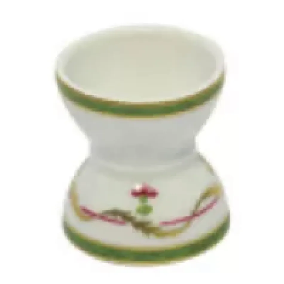 Vieux Paris Vert Green Egg Cup 4.8 Cm (Special Order)