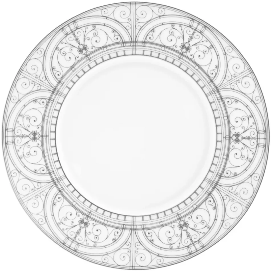 Belle Epoque Grey/Platinum Dessert Plate 24.4 Cm (Special Order)