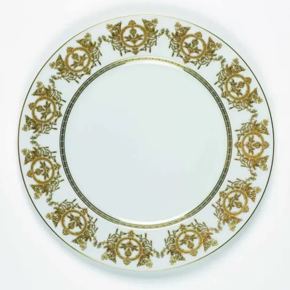 Ritz Imperial White/Gold Dessert Plate 22 Cm (Special Order)