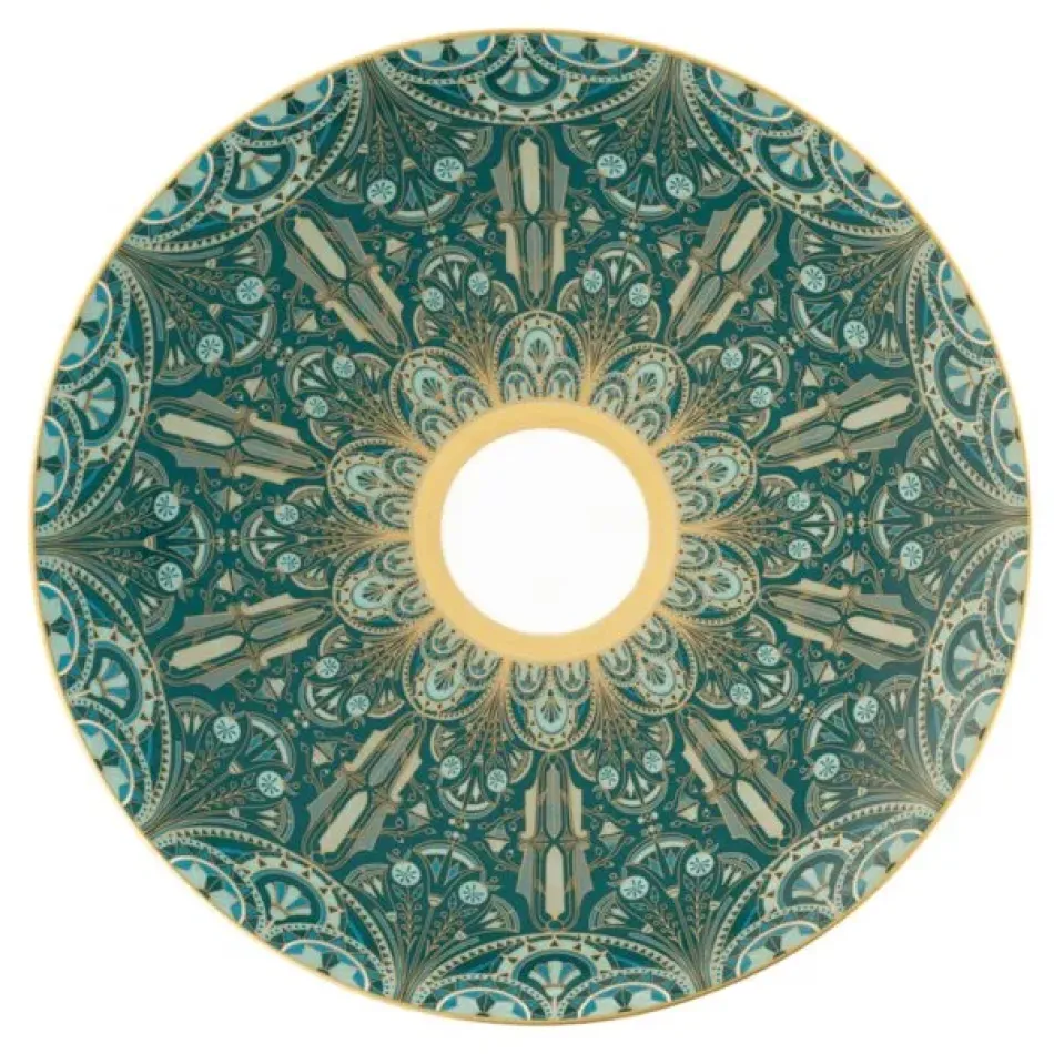 Rêves Du Nil Vert Or Service Plate