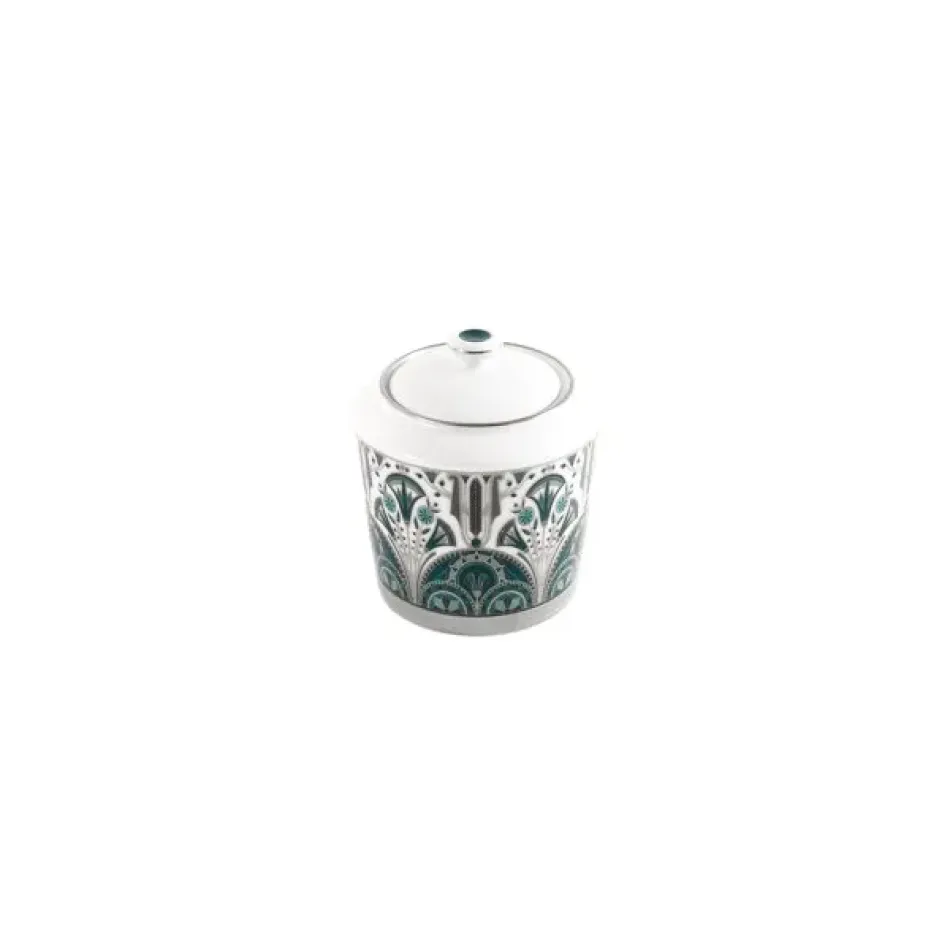 Rêves Du Nil Vert Platine Sugar Bowl