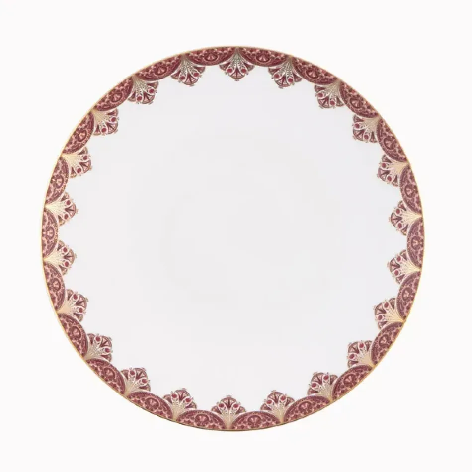 Rêves Du Nil Pourpre Or Dinner Plate