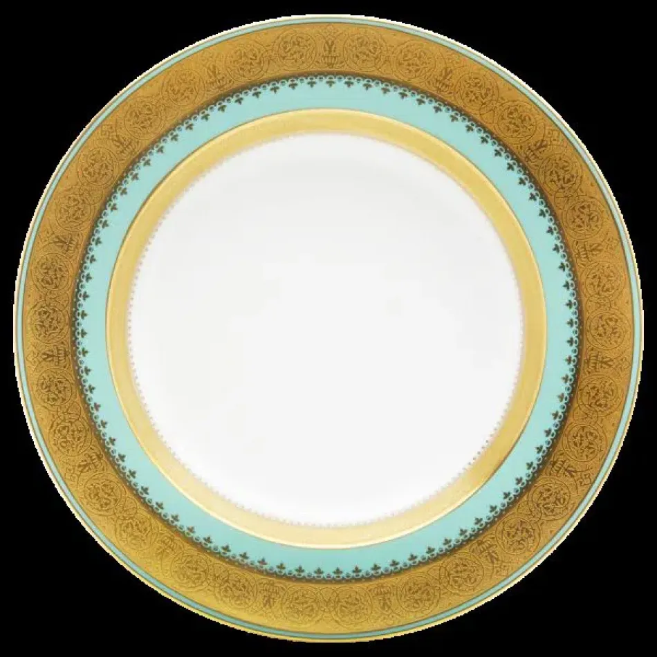 Bassora Green/Gold Deep Platter (Special Order)