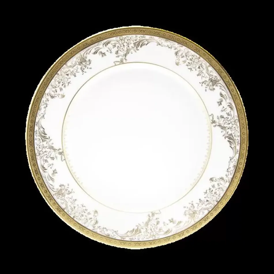 Diplomate White/Gold Crescent Salad Plate 20 Cm (Special Order)
