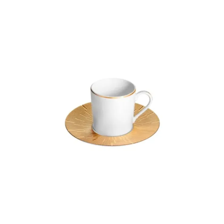 Infini Or Coffee Cup And Saucer