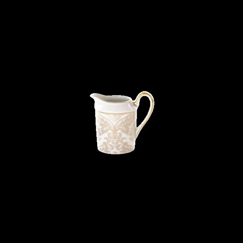 Ritz Damasse White/Gold Creamer