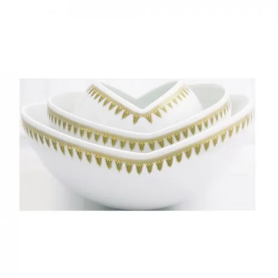 Hicham Lahlou Morocco Bowls And Candle Gift Set Orange Blossom Numbered Edition Blanc Gold