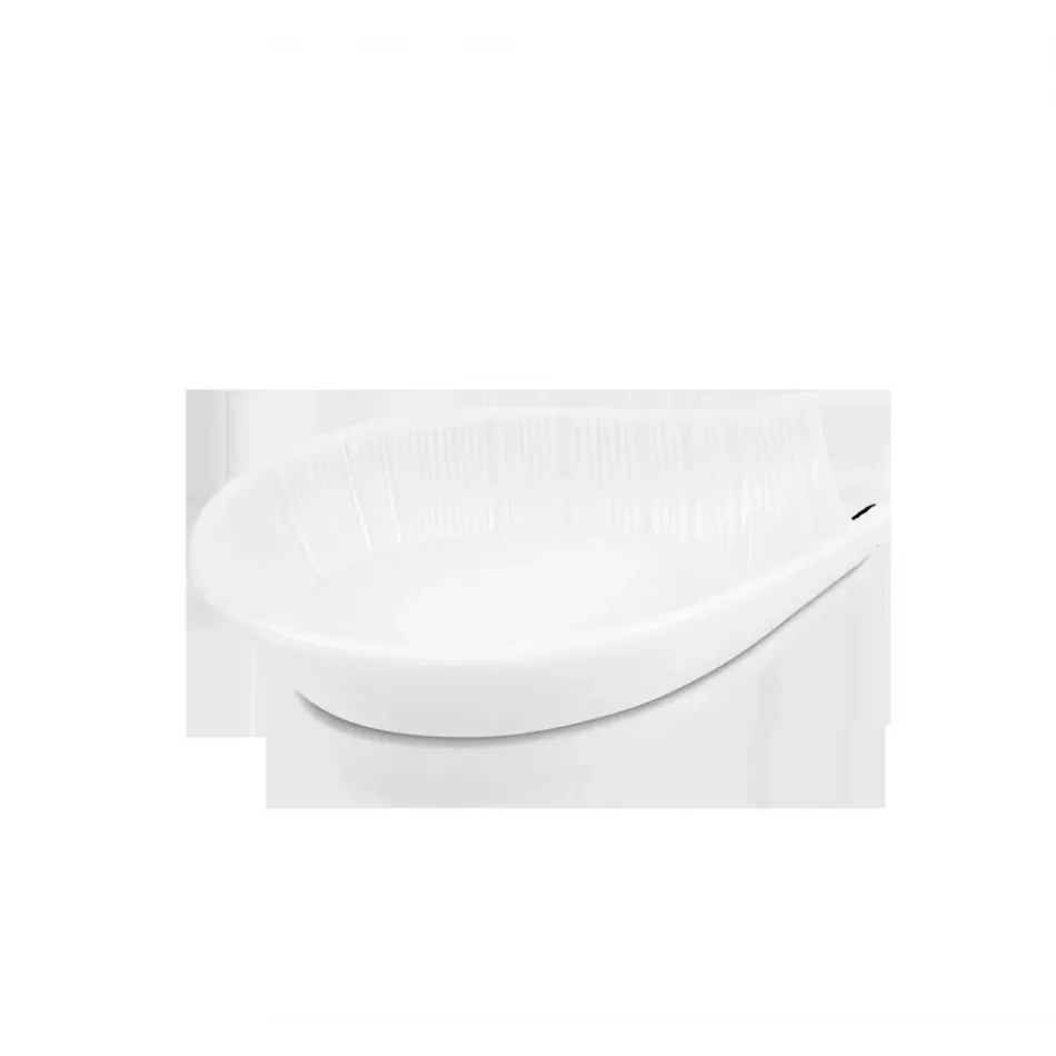 Infini White Chinese Spoon Holder 8.2 Cm