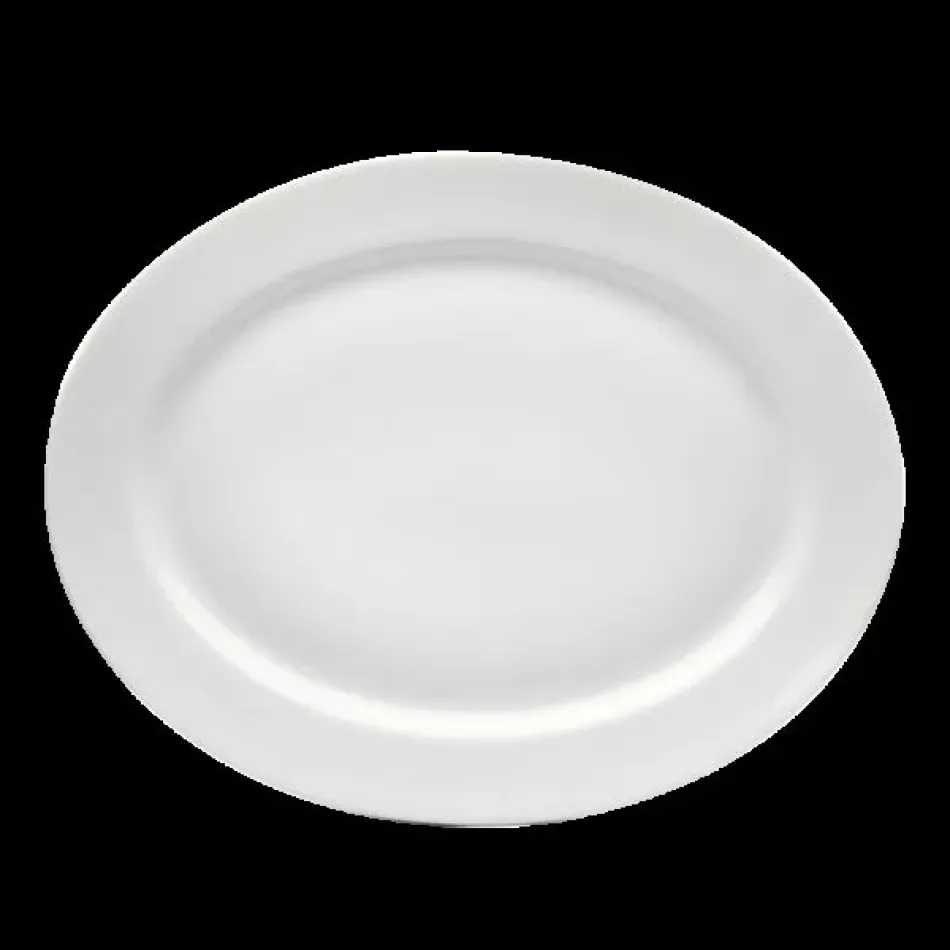 Infini White Oval Dish 30.3 Cm