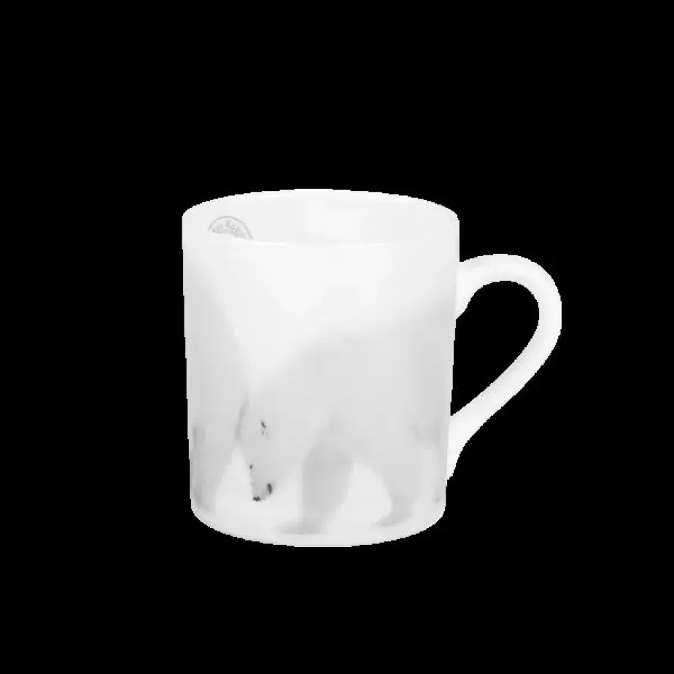 Kyriakos Kaziras Arctic Emotion Black/White Mug Pushing Mummy 11.5 Cm 27 Cl