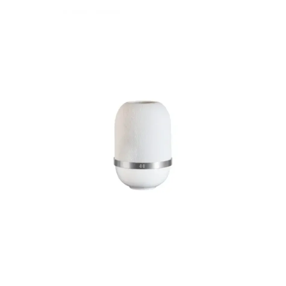 Canevas Silver Band Candle Holder