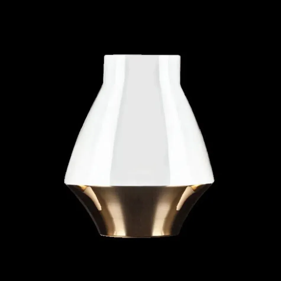 Graphic Small Vase Gold Gold