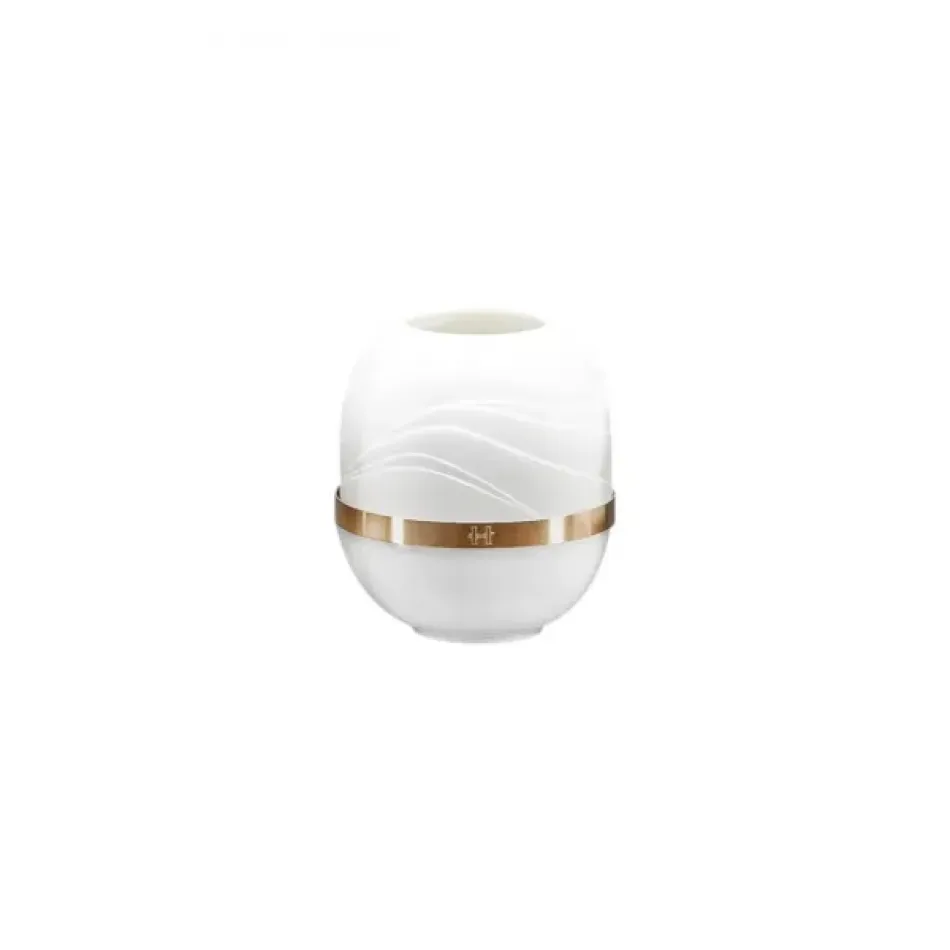 Dune Golden Band Candle Holder Medium
