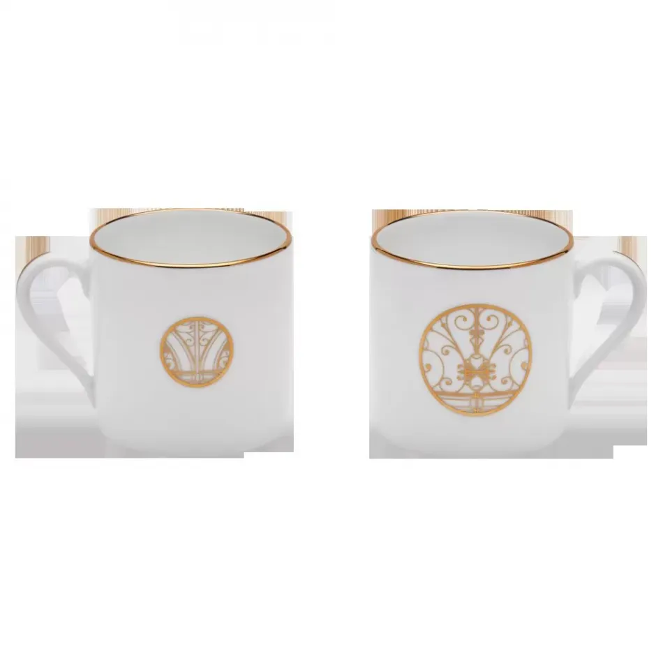 Mini Mug Gold Belle Epoque Belle Epoque/Gold 7 Cm 15 Cl (Special Order)