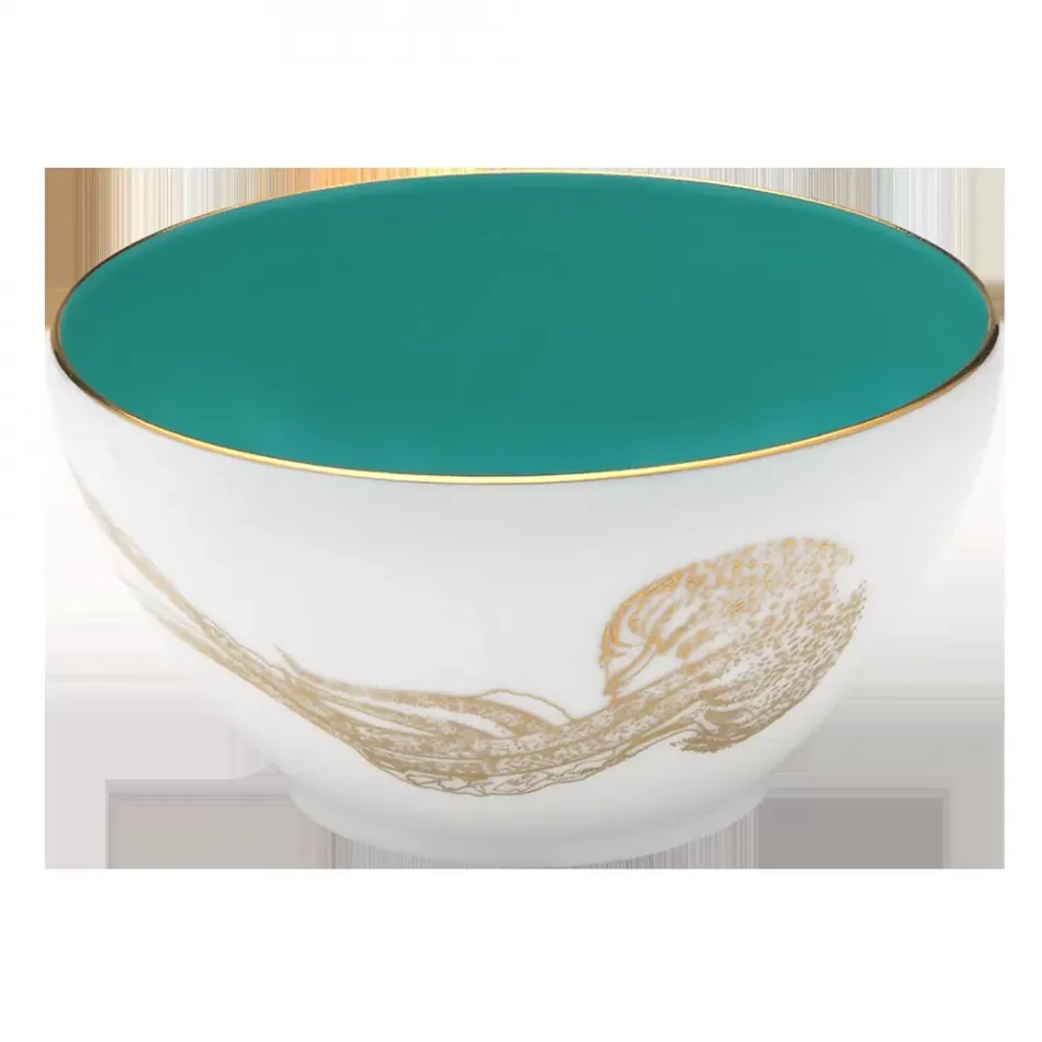 Ocean Blue/Gold Bowl 12.3 Cm 32 Cl