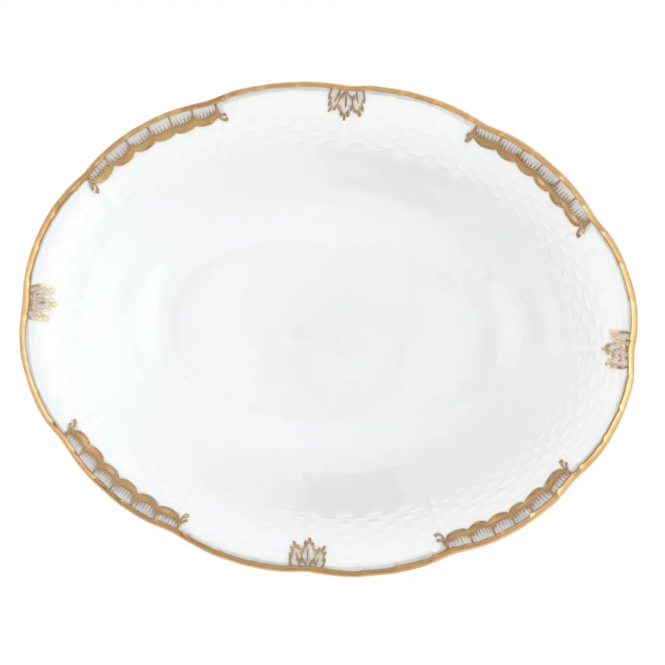 Princess Victoria Gray Oval Vegetable Dish