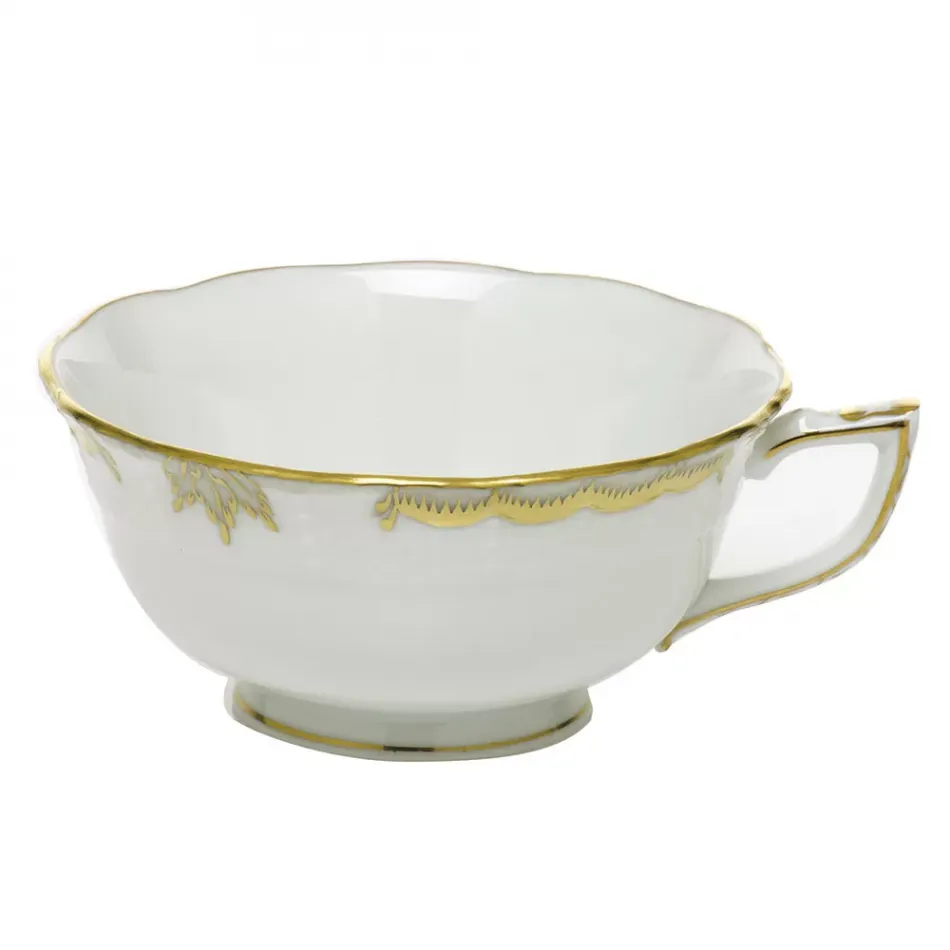 Princess Victoria Gray Tea Cup 8 Oz