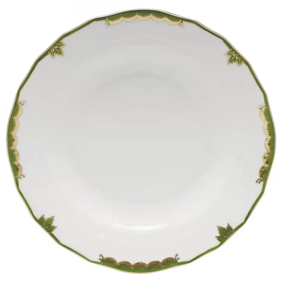 Princess Victoria Dark Green Dessert Plate 8.25 in D