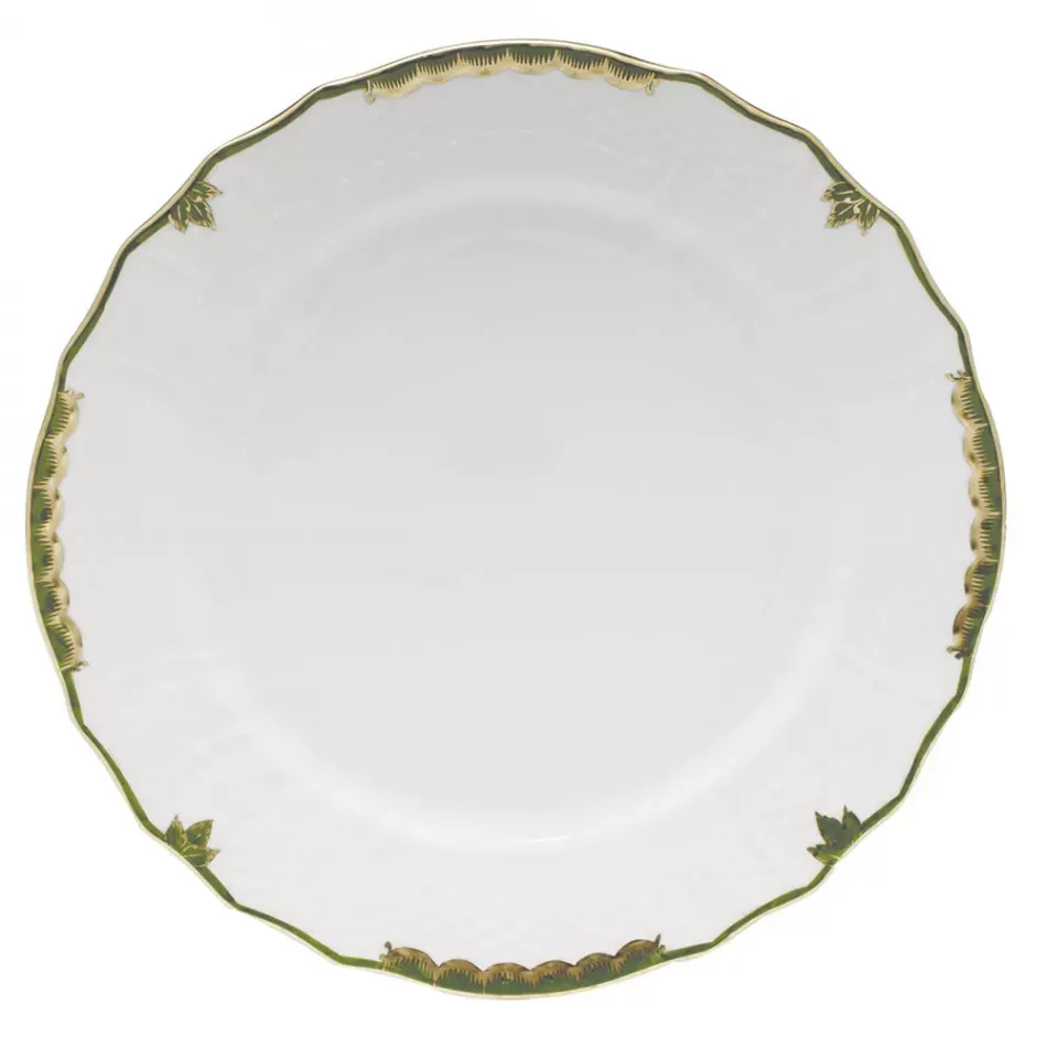 Princess Victoria Dark Green Service Plate 11 in D