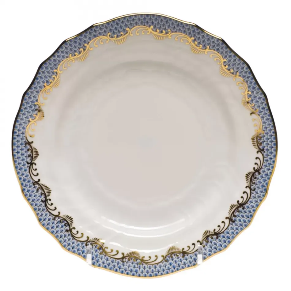 Fish Scale Light Blue Bread And Butter Plate 6 in D