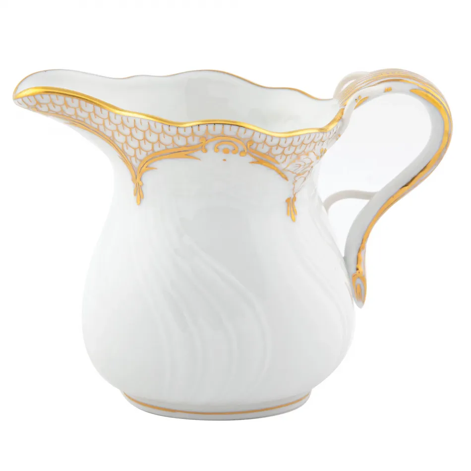 Golden Elegance Gold Creamer 6 Oz 3.5 in H