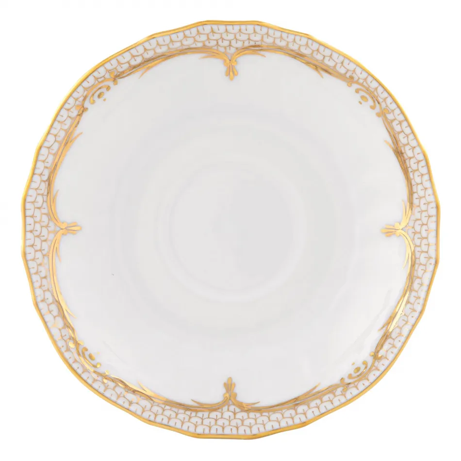 Golden Elegance Gold Canton Saucer 5.5 in D