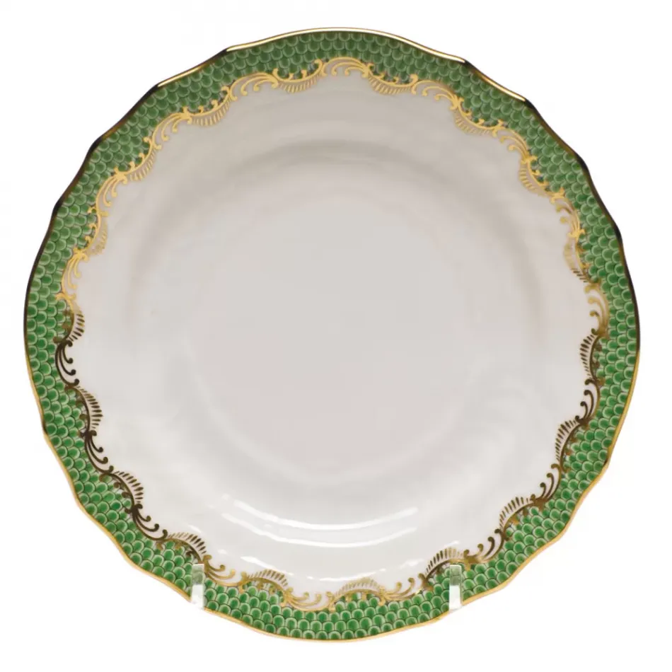 Fish Scale Jade Bread And Butter Plate 6 in D