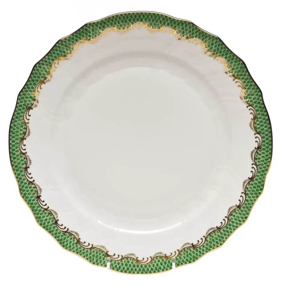 Fish Scale Jade Green Dinnerware