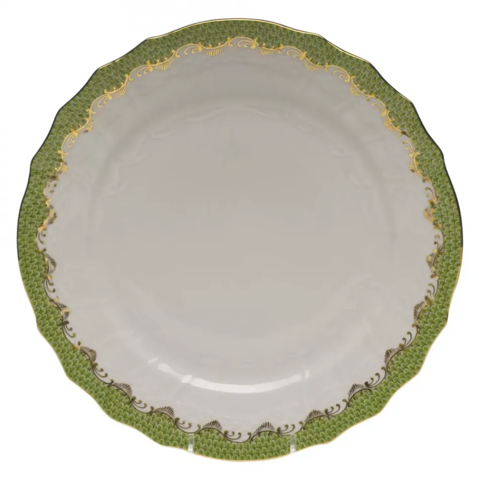 Fish Scale Evergreen Service Plate 11 in D