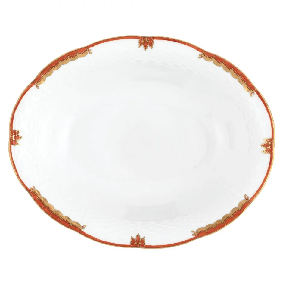 Princess Victoria Rust Oval Vegetable Dish