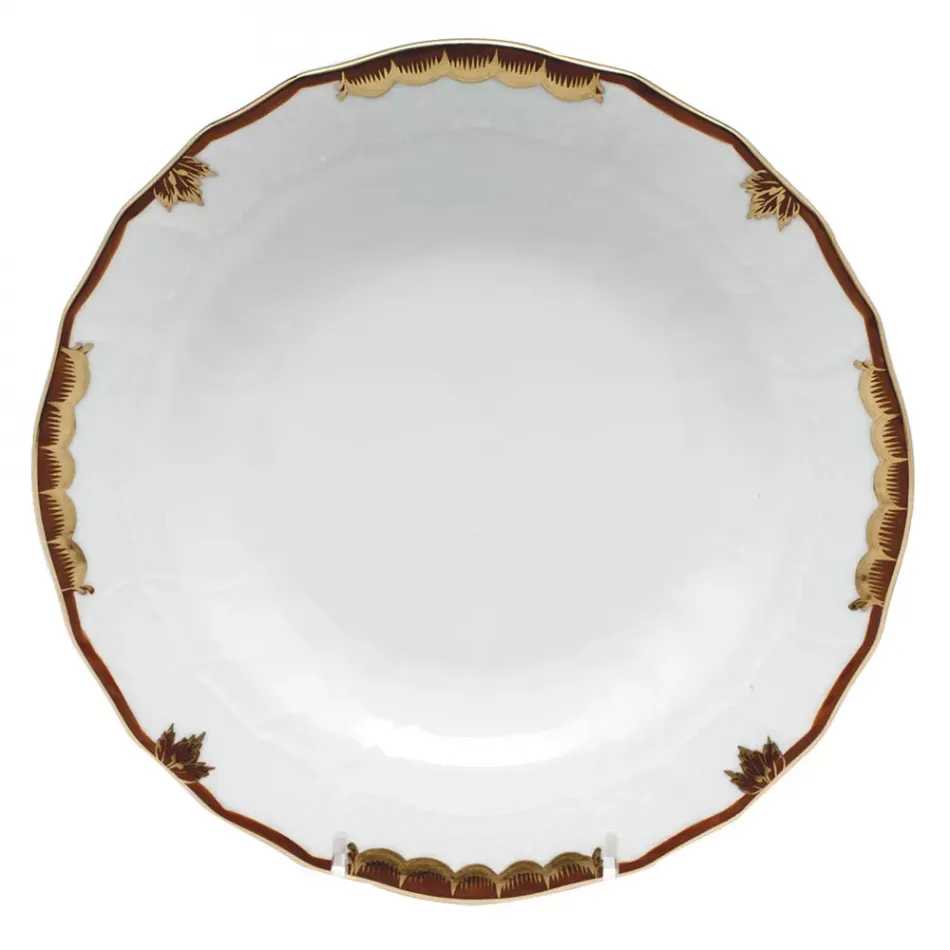 Princess Victoria Brown Dessert Plate 8.25 in D