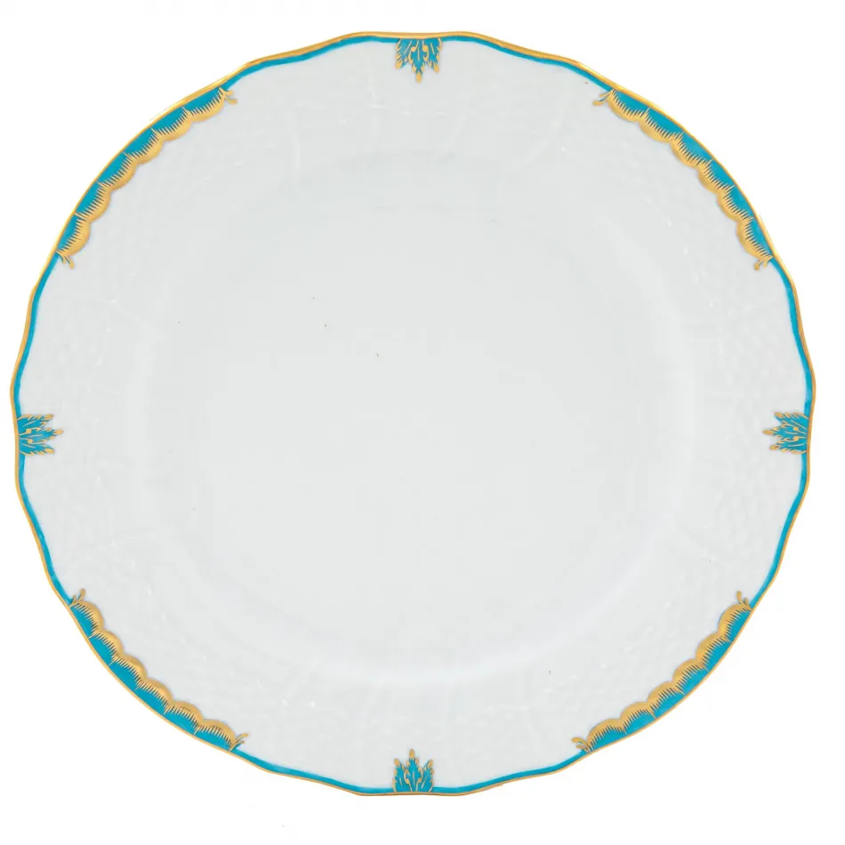 Princess Victoria Turquoise Service Plate 11 in D