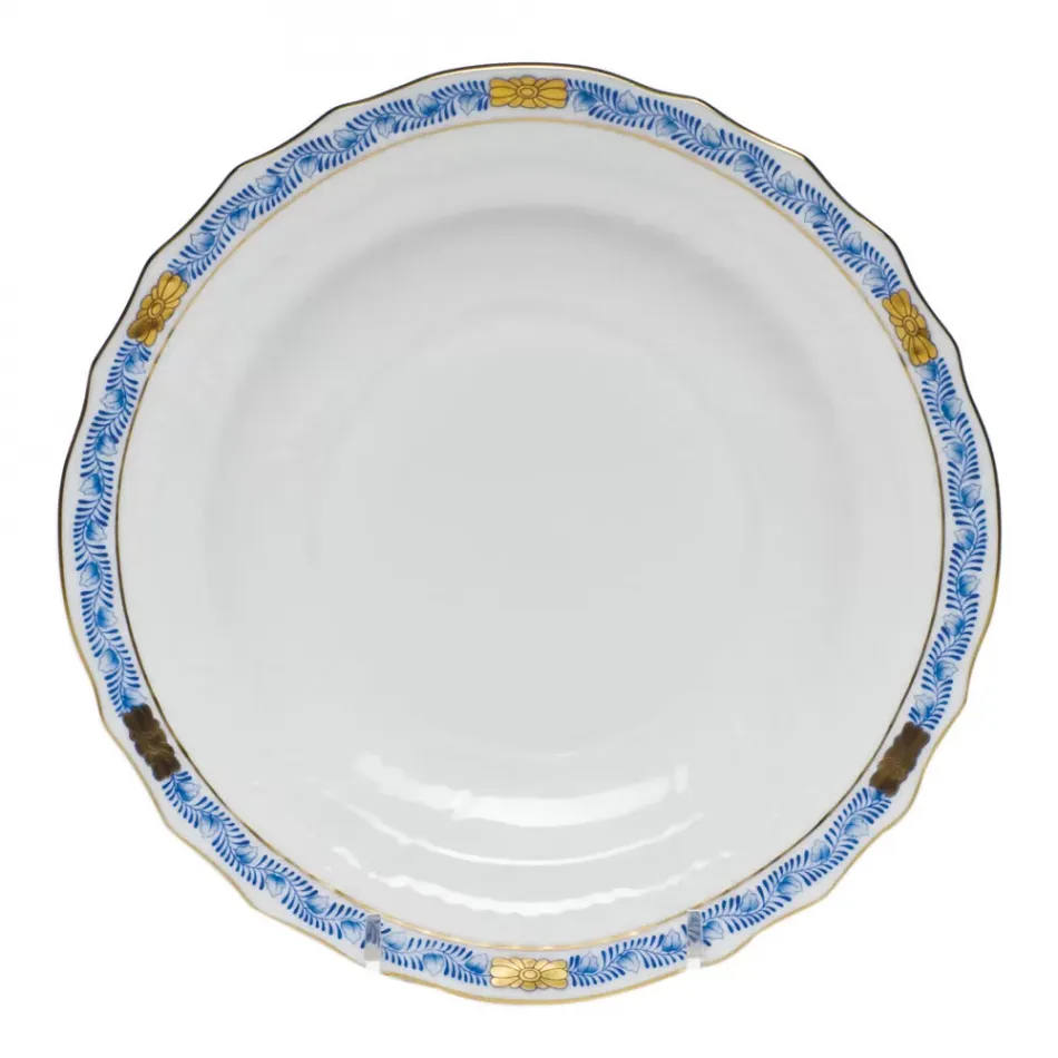 Chinese Bouquet Garland Blue Salad Plate 7.5 in D