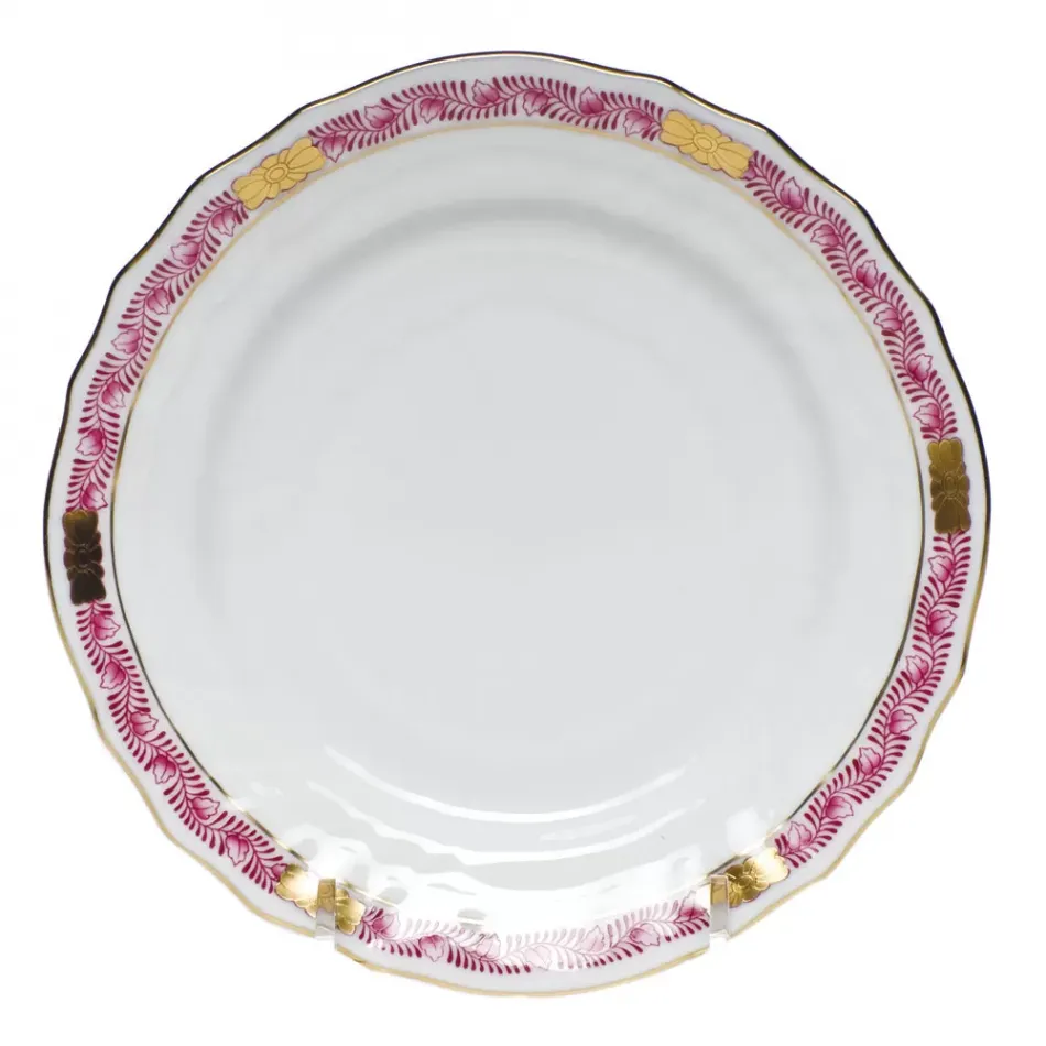 Chinese Bouquet Garland Raspberry Bread And Butter Plate 6 in D