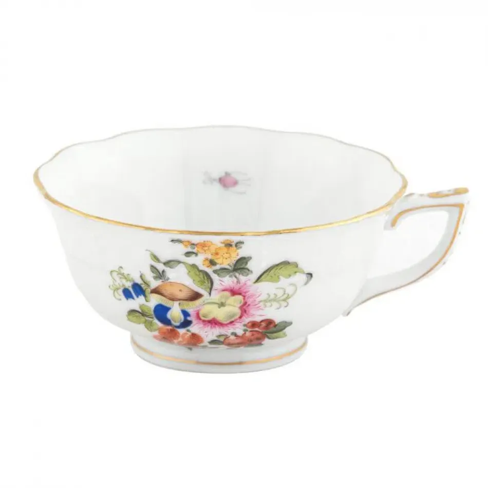 Fruits & Flowers Motif 07 Multicolor Tea Cup 8 Oz