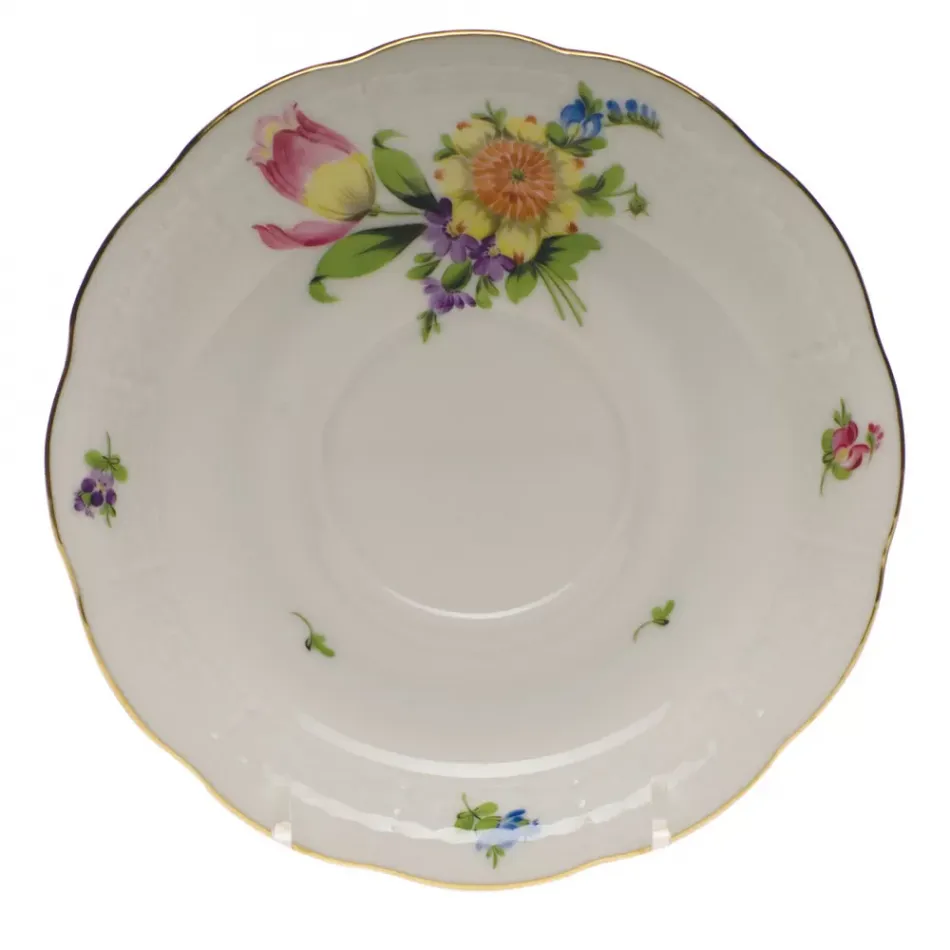 Printemps Motif 03 Multicolor Tea Saucer 6 in D