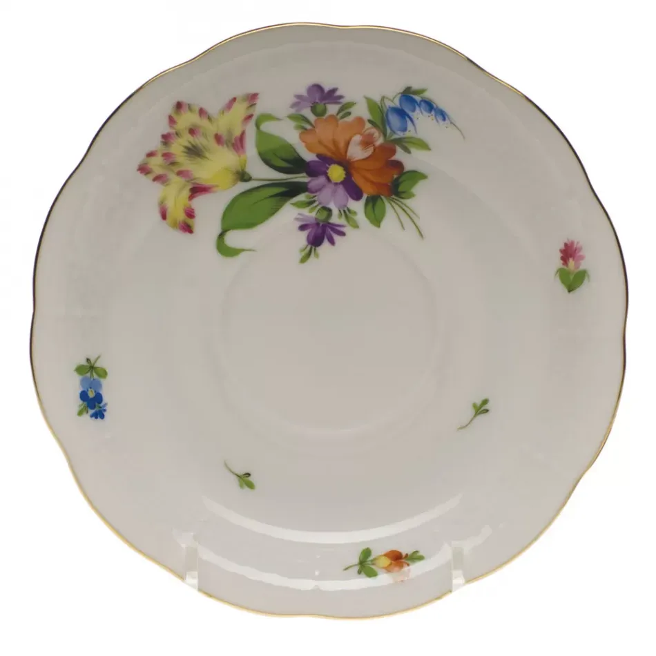 Printemps Motif 05 Multicolor Tea Saucer 6 in D