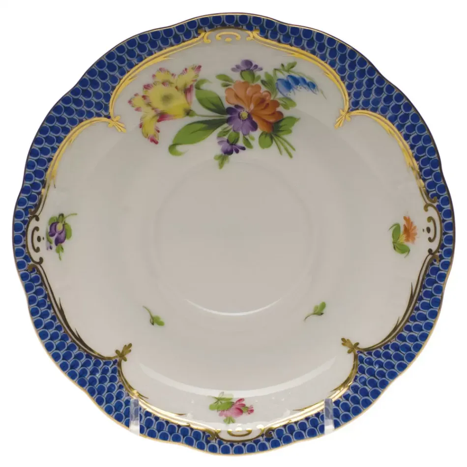 Printemps Motif 05 Multicolor Tea Saucer 6 in D