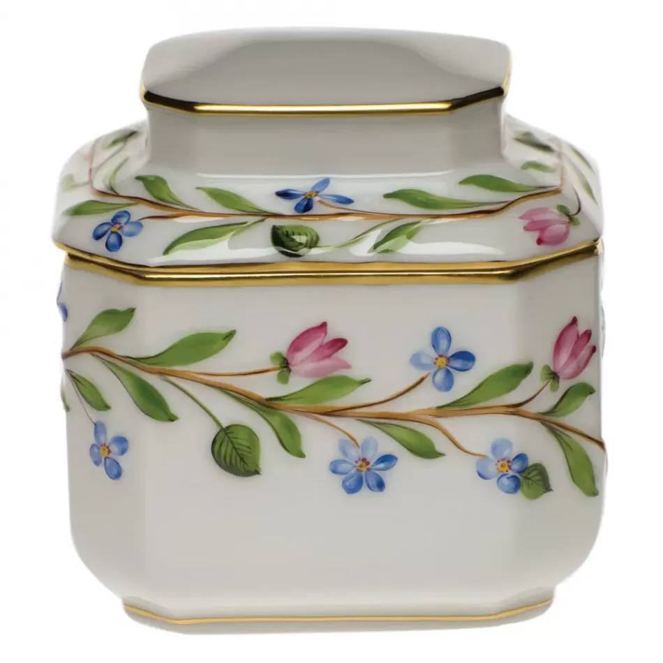 Tea Caddy Natural 3.75 in H