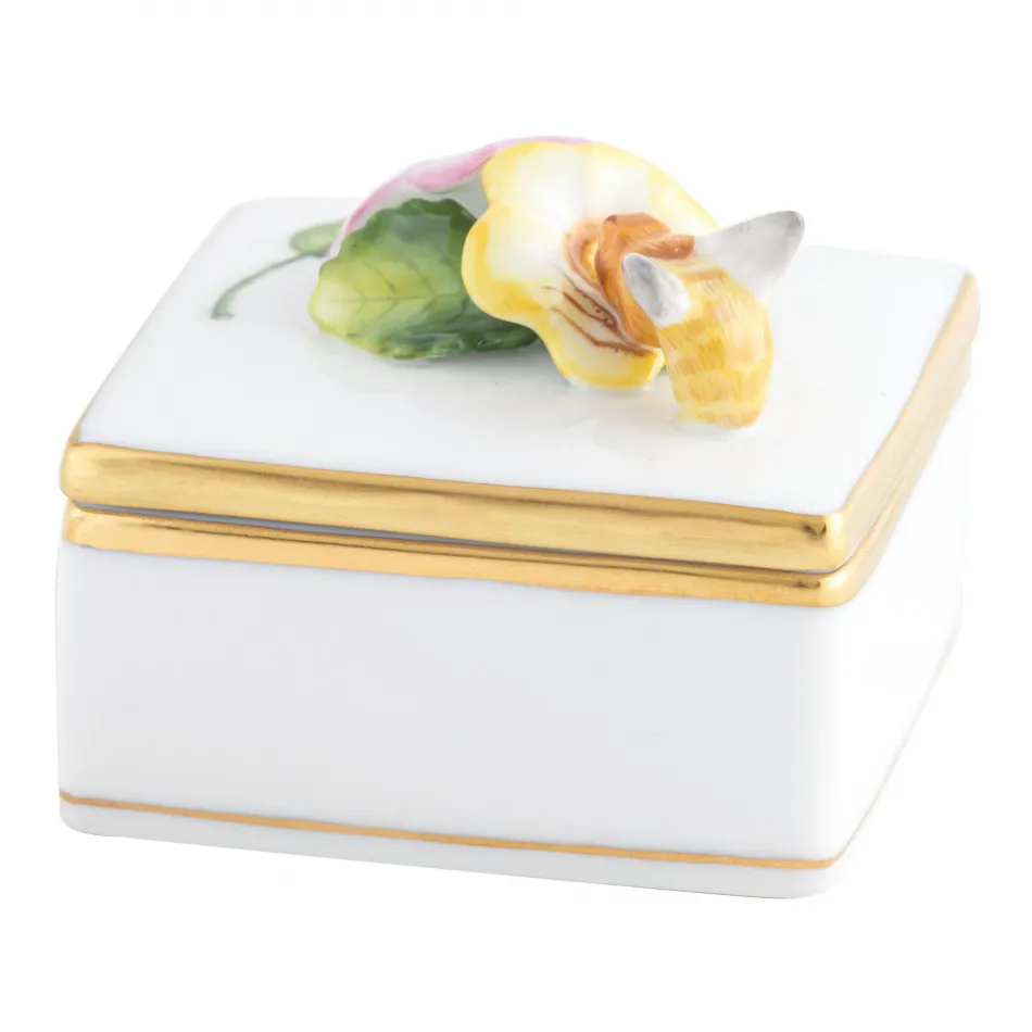 Square Box with Honey Bee Multicolor