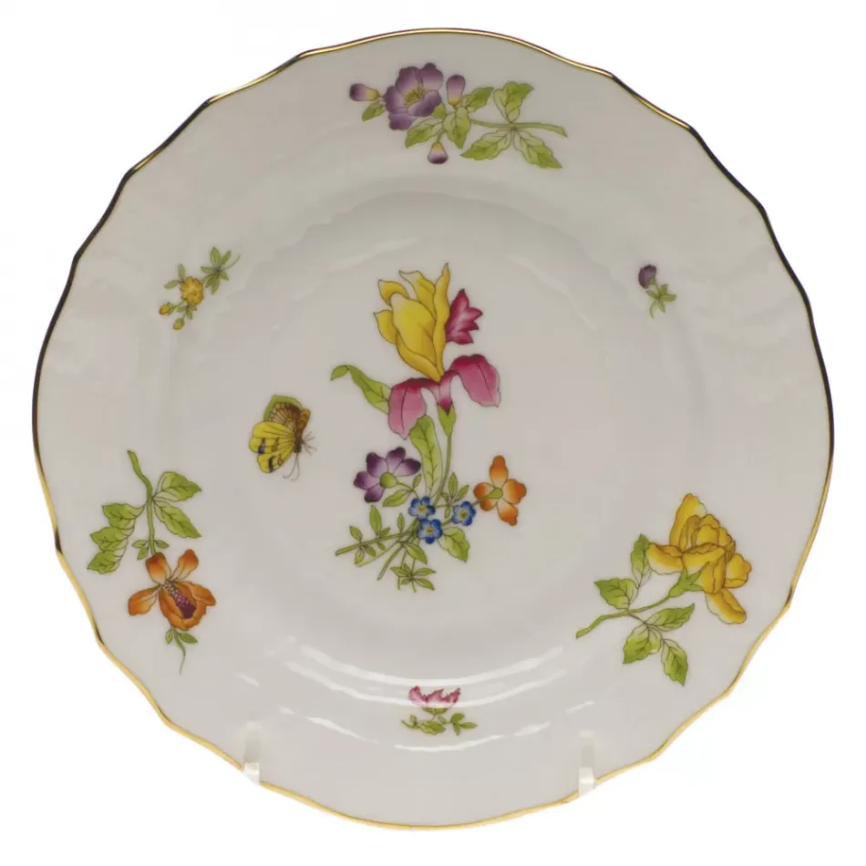 Antique Iris Multicolor Bread And Butter Plate 6 in D