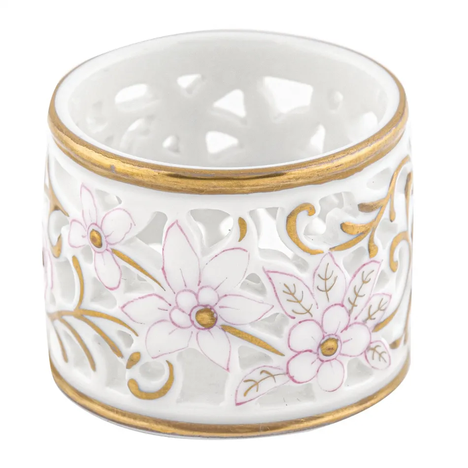 Pierced Napkin Ring Raspberry