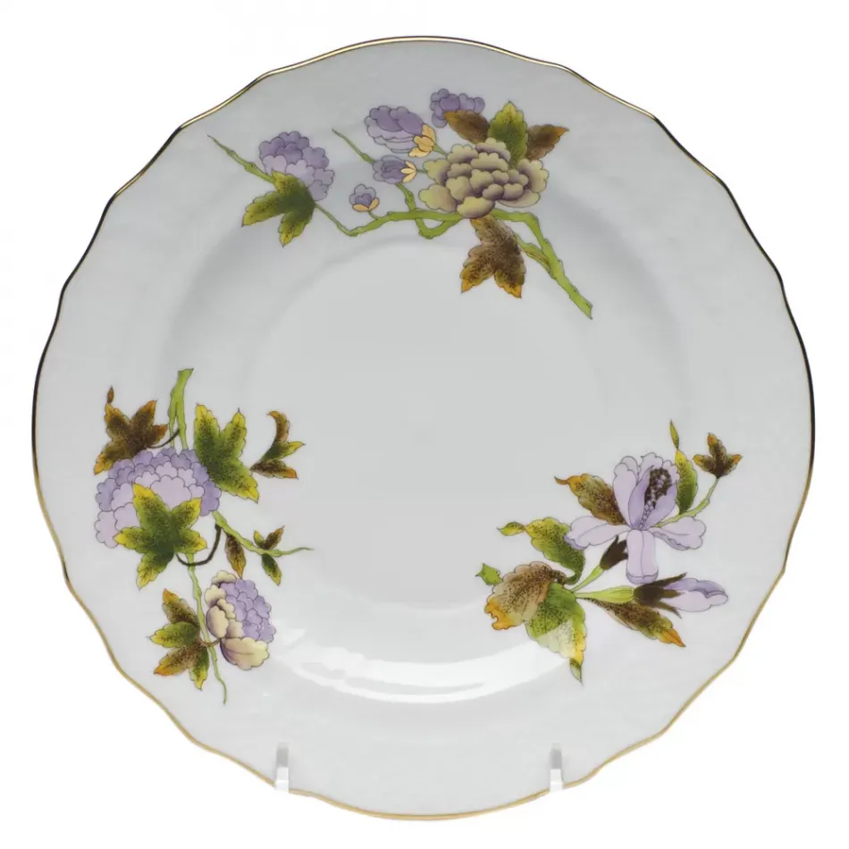 Royal Garden Peonies Multicolor Salad Plate 7.5 in D