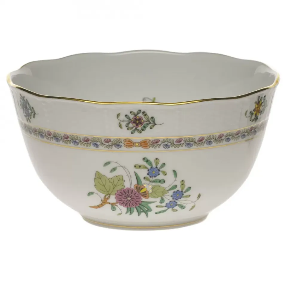 Windsor Garden Multicolor Round Bowl 3.5 Pt 7.5 in D