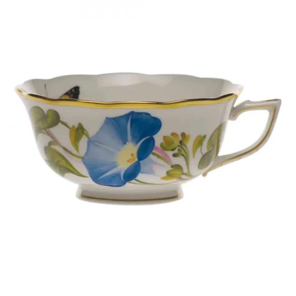 American Wildflowers Morning Glory Multicolor Tea Cup 8 Oz