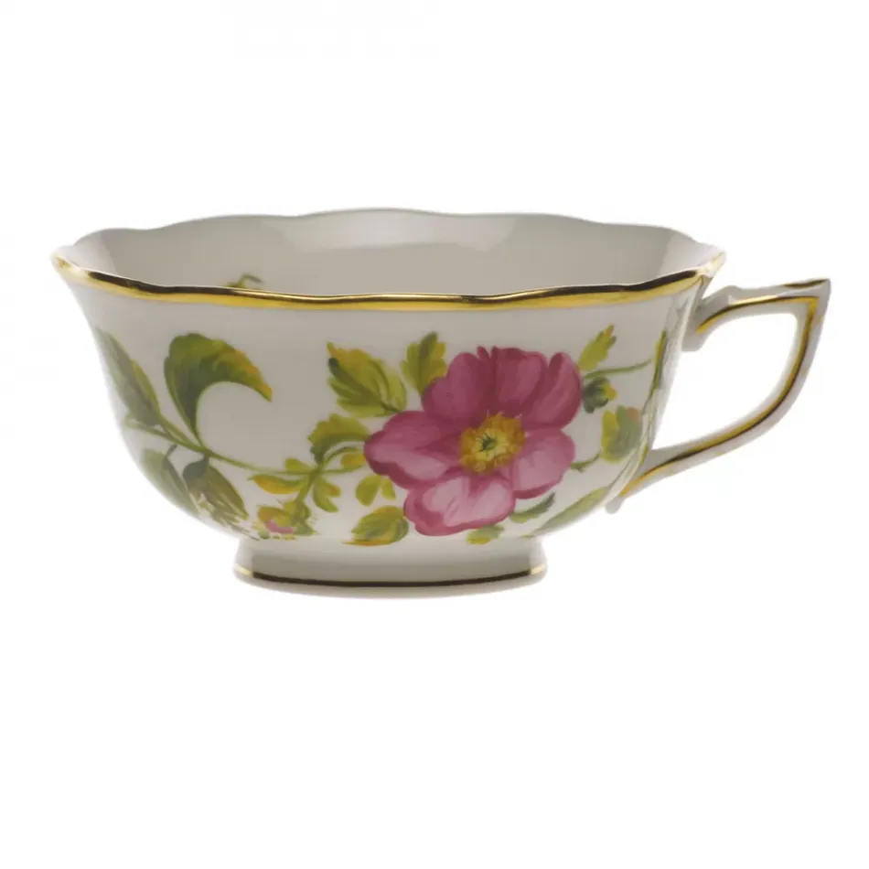 American Wildflowers Prairie Rose Multicolor Tea Cup 8 Oz