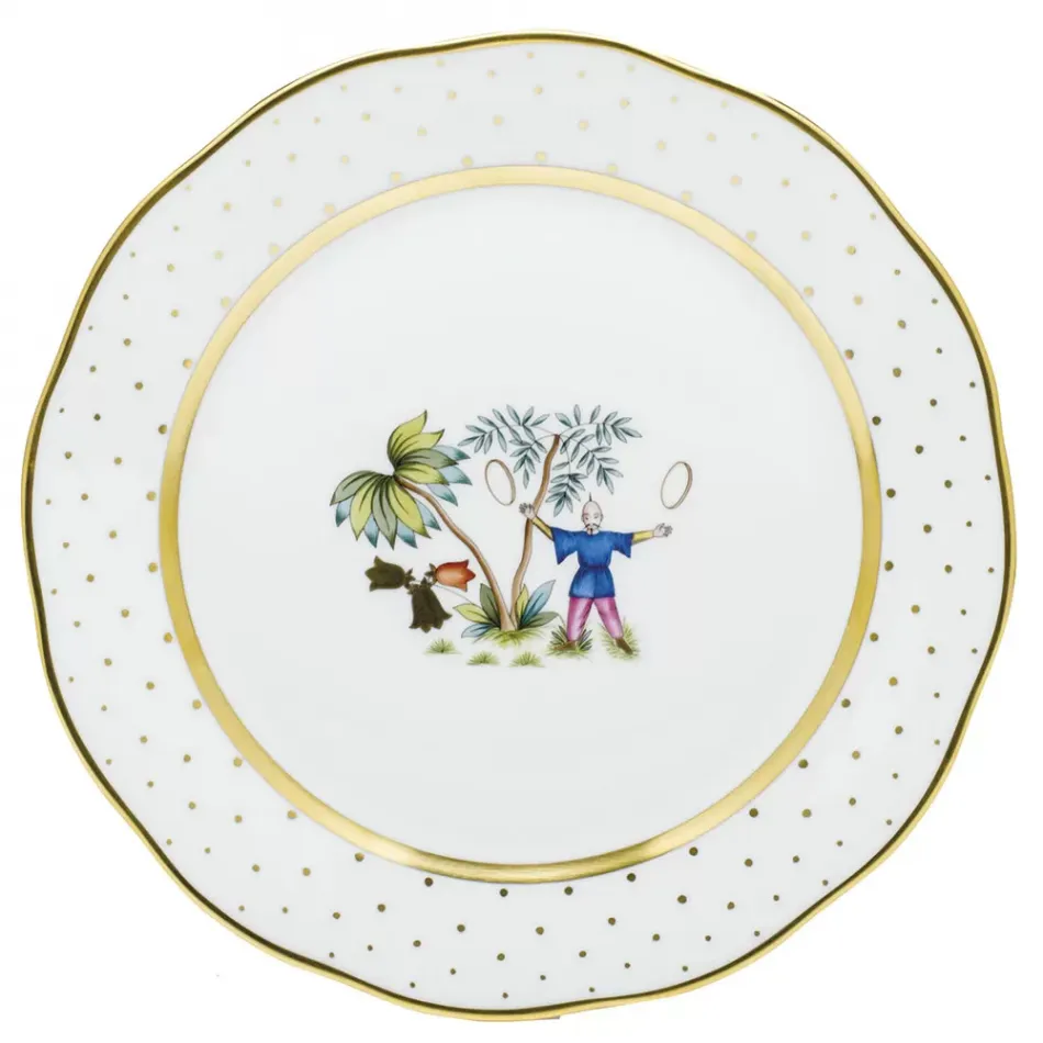 Asian Garden Motif 05 Multicolor Dinner Plate 10.5 in D