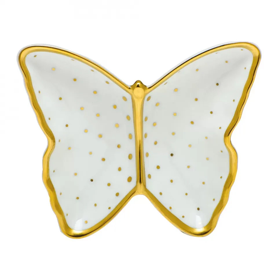 Connect The Dots Multicolor Butterfly Dish 4.25 in L X 1 in H